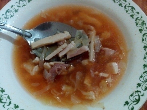 Мясной суп